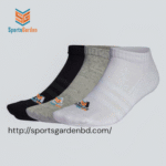 Adidas Ankle Sports Socks – White, Grey & Black | Comfortable Athletic Socks - Image 2